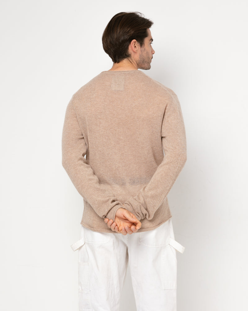 Pull WOOL col rond - 90% Laine 10% Cachemire