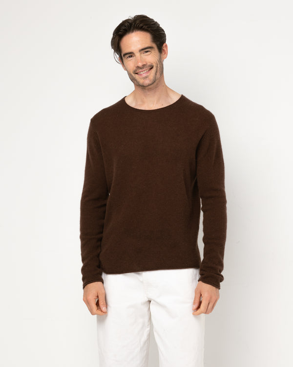 Pull WOOL col rond - 90% Laine 10% Cachemire