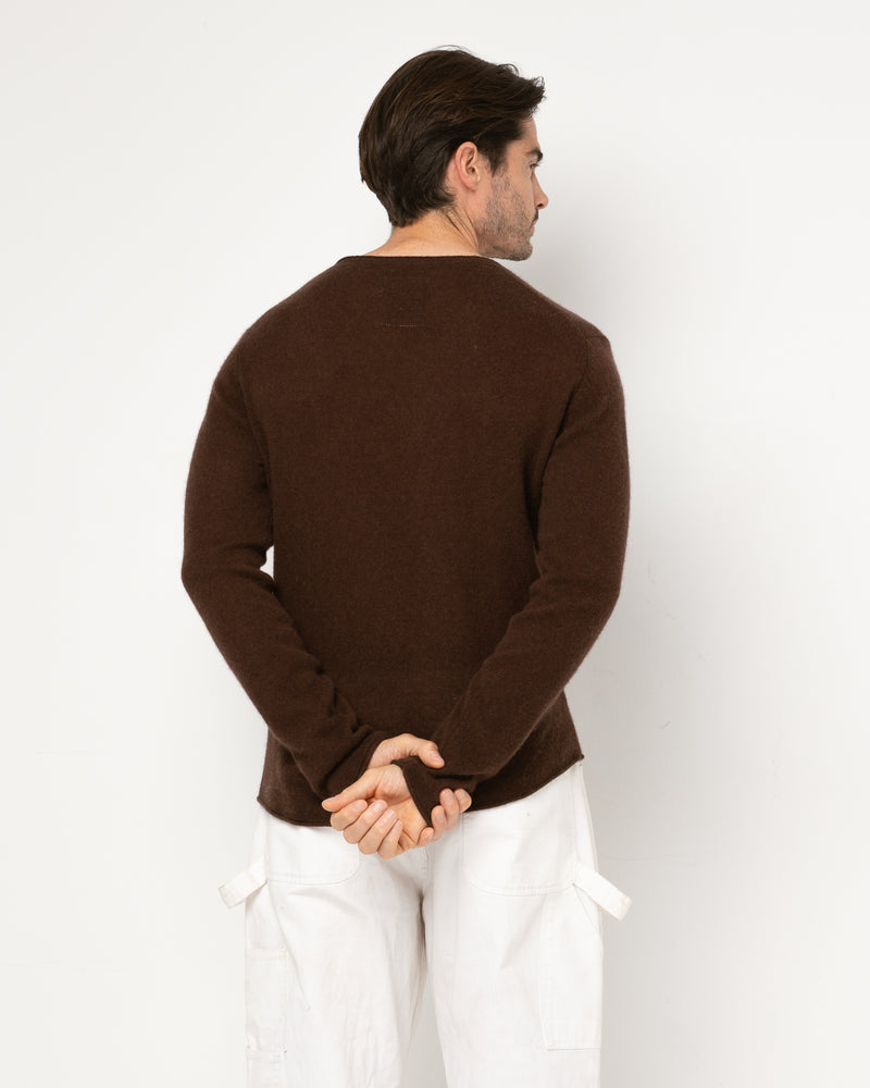 Pull WOOL col rond - 90% Laine 10% Cachemire