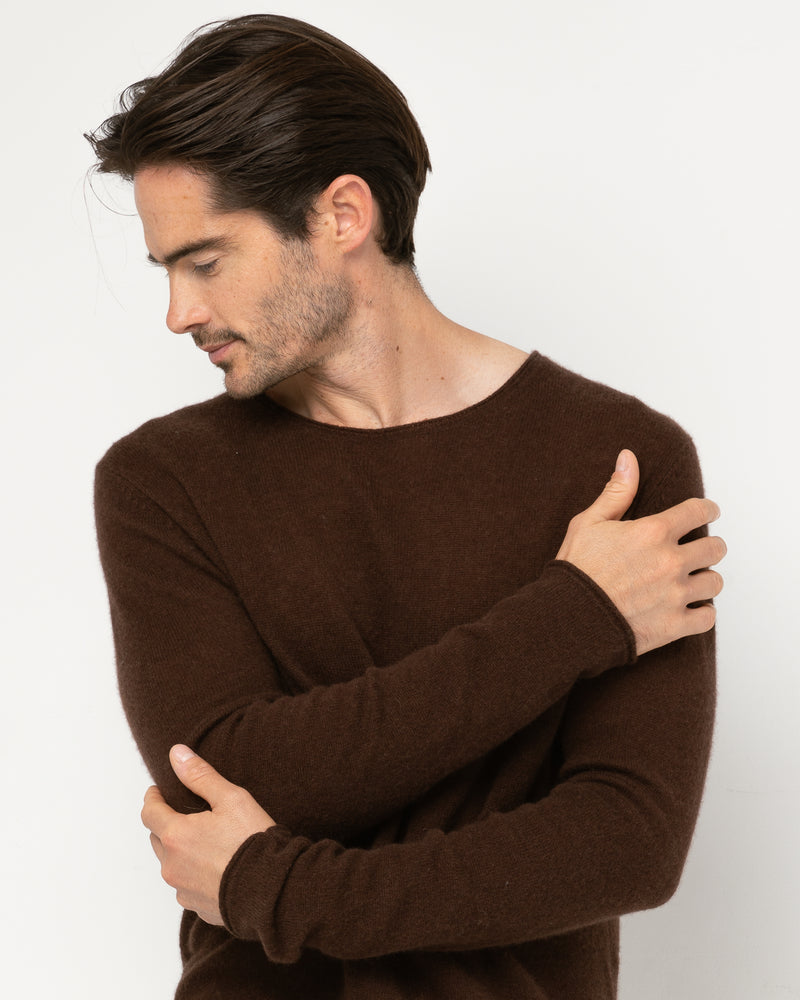 Pull WOOL col rond - 90% Laine 10% Cachemire