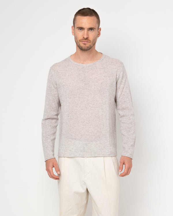 Pull WOOL col rond - 90% Laine 10% Cachemire