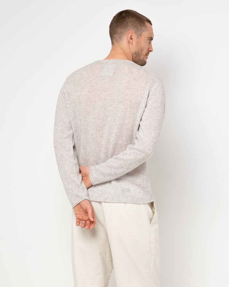 Pull WOOL col rond - 90% Laine 10% Cachemire