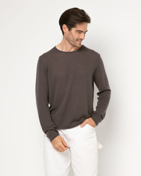 Pull WOOL col rond - 90% Laine 10% Cachemire