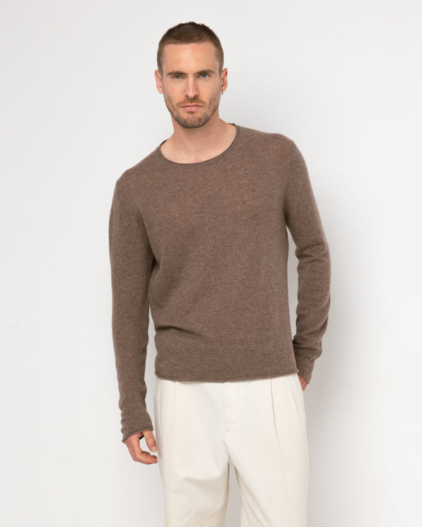 Pull WOOL - Col rond - 90% Laine 10% Cachemire