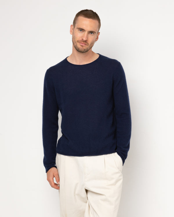 Pull WOOL col rond - 90% Laine 10% Cachemire