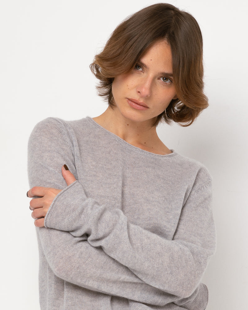 Pull WOOL - Col rond - 90% Laine 10% Cachemire