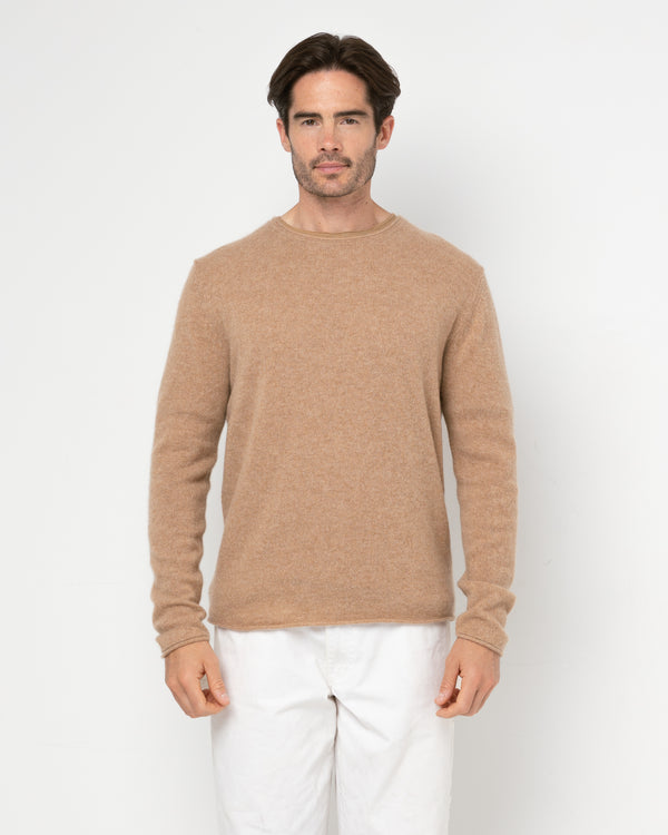 Pull WOOL col rond - 90% Laine 10% Cachemire