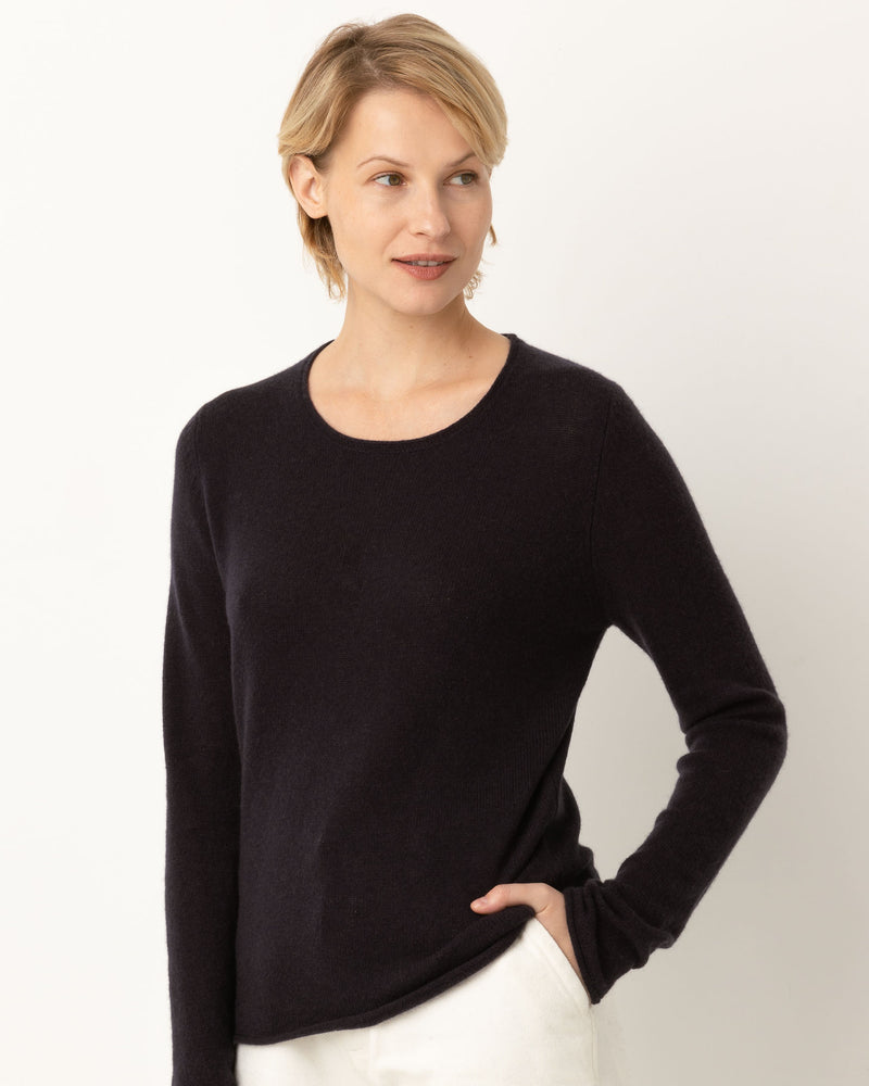 Pull WOOL - Col rond - 90% Laine 10% Cachemire