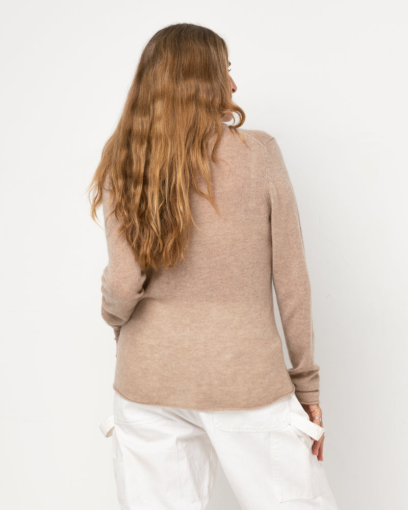 Pull WOOL - Col rond - 90% Laine 10% Cachemire