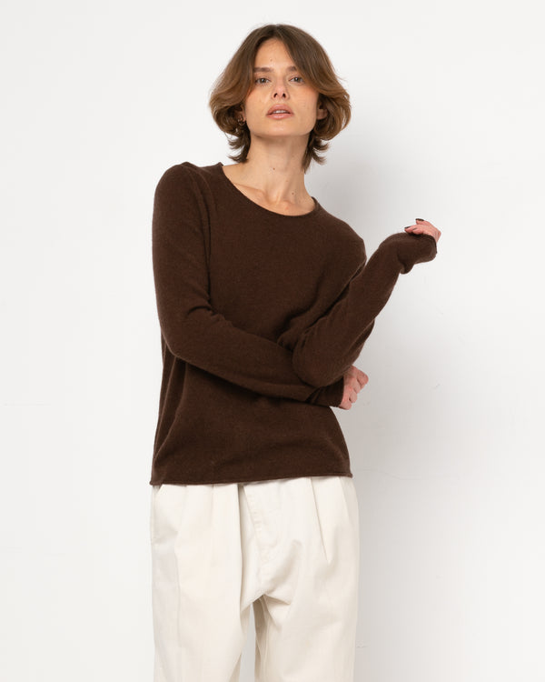 Pull WOOL - Col rond - 90% Laine 10% Cachemire