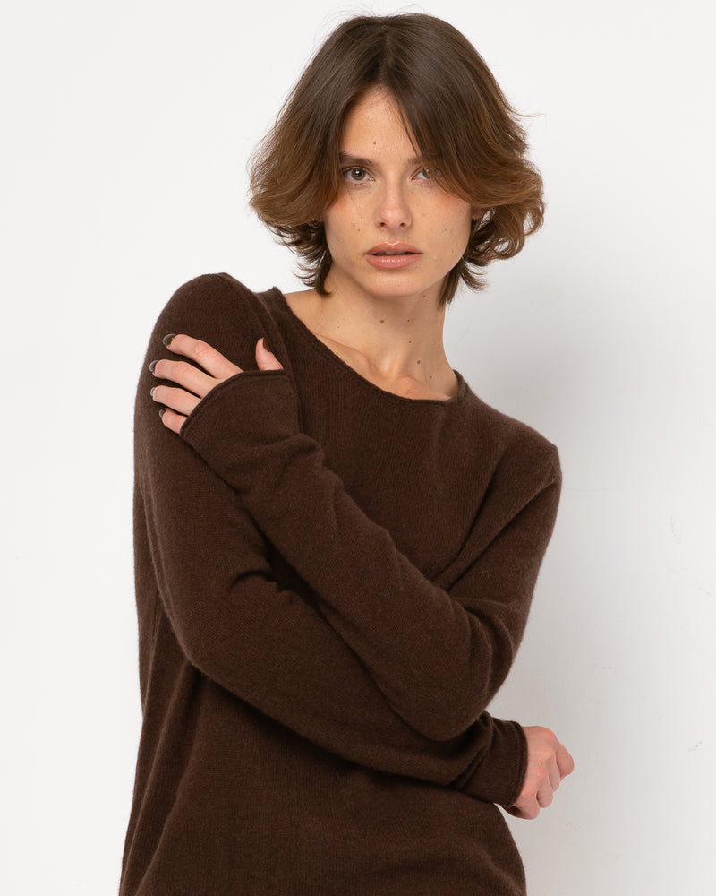 Pull WOOL - Col rond - 90% Laine 10% Cachemire