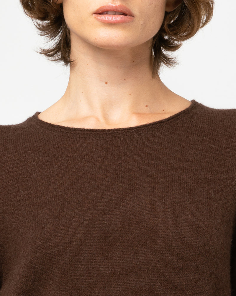 Pull WOOL - Col rond - 90% Laine 10% Cachemire