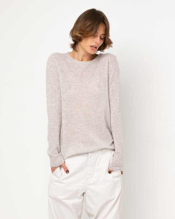 Pull WOOL - Col rond - 90% Laine 10% Cachemire