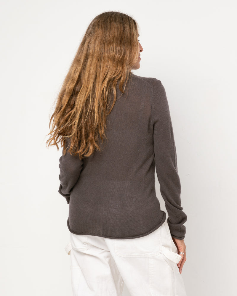 Pull WOOL col rond - 90% Laine 10% Cachemire