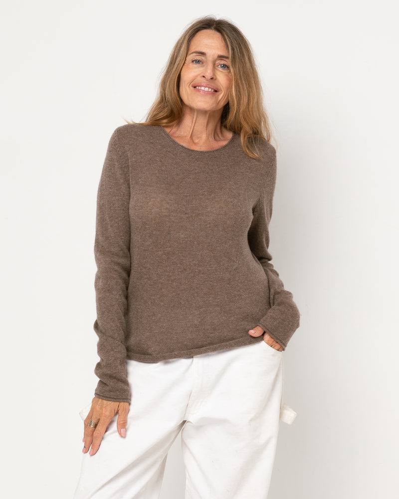 Pull WOOL - Col rond - 90% Laine 10% Cachemire