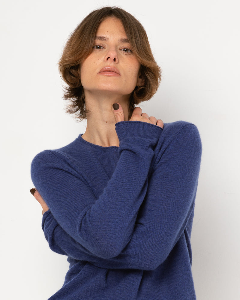 Pull WOOL col rond - 90% Laine 10% Cachemire