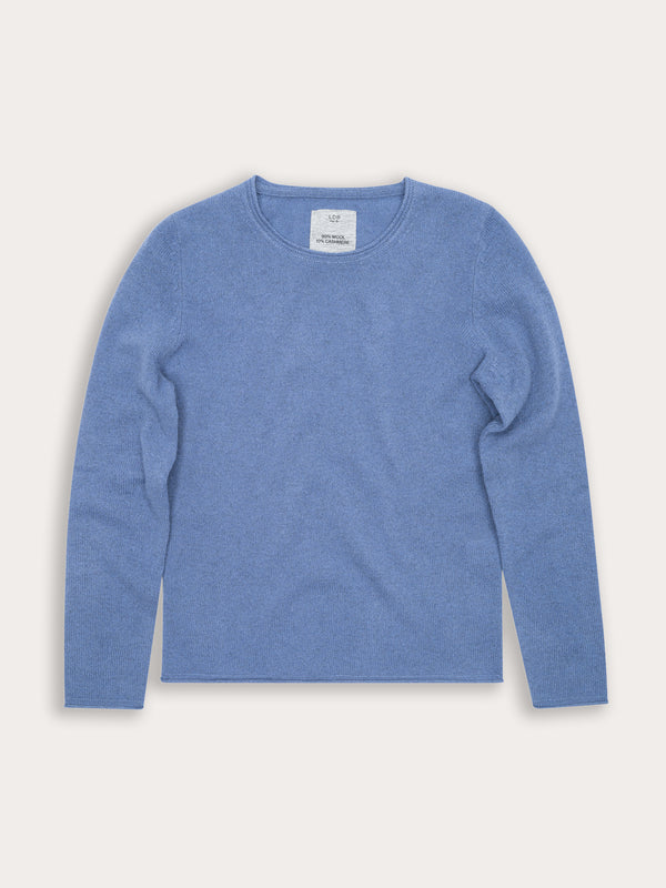Pull Wool col rond - 95% Laine 5% Cachemire