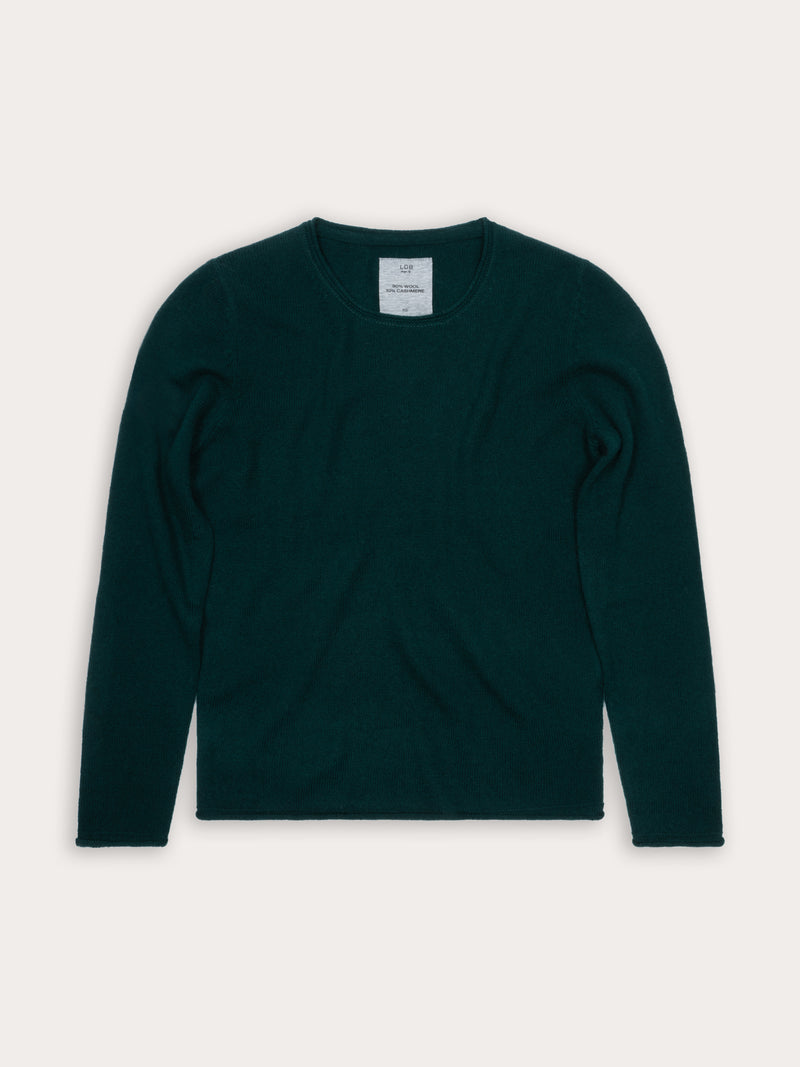 Pull Wool col rond - 95% Laine 5% Cachemire