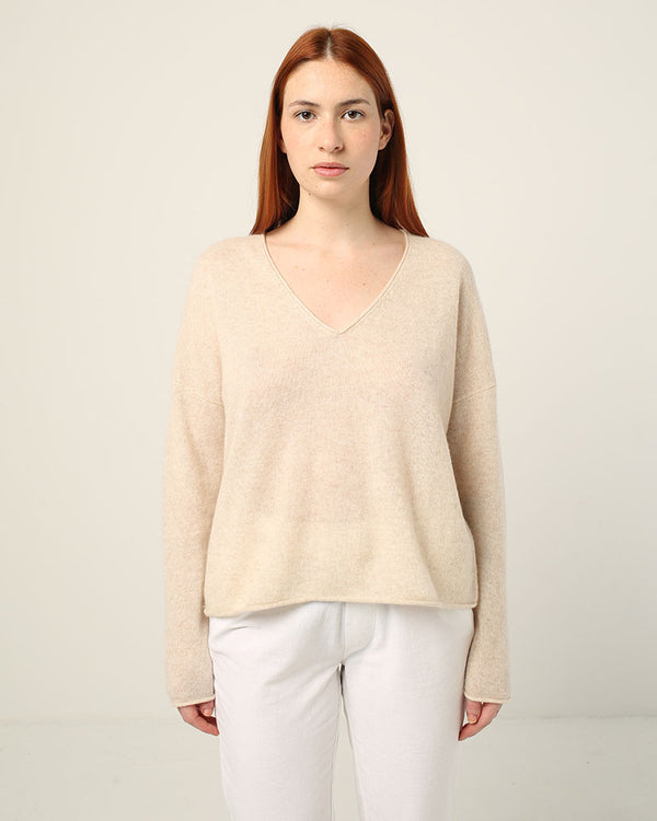 FFRESH V-neck sweater - 100% cashmere