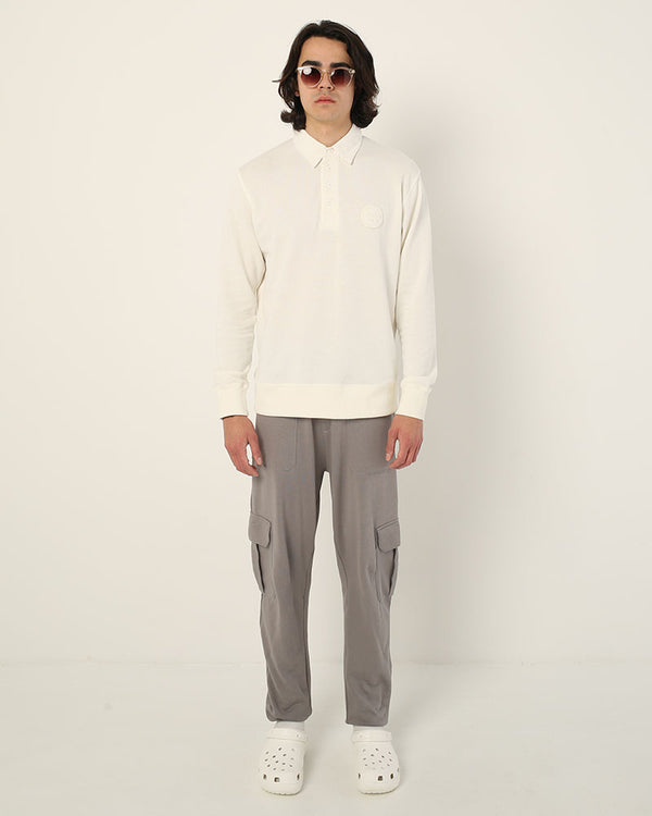 Terry polo shirt - 100% cotton